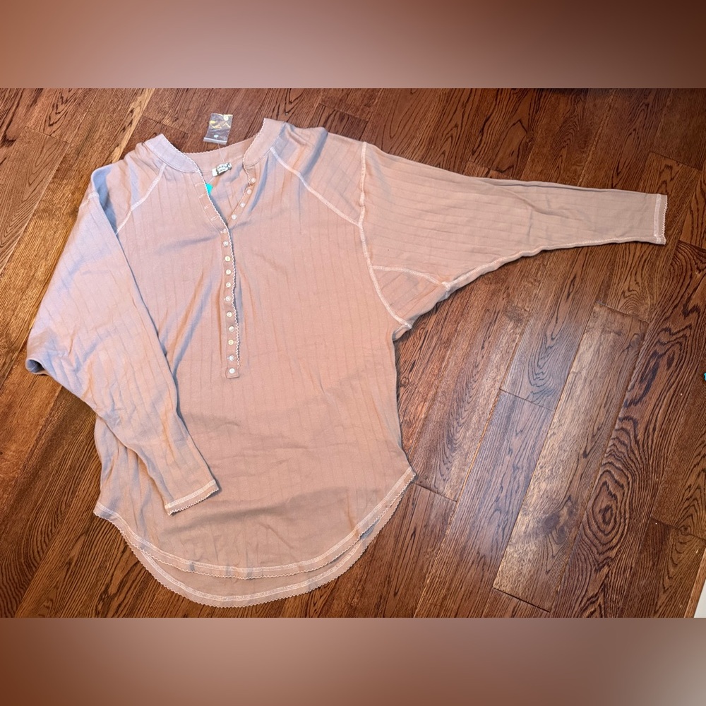 Free People Coffee Chat Pullover - M